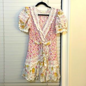 LoveShack Fancy mini dress